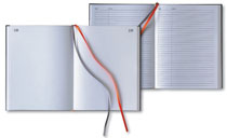 6 1/2" x 8 1/2" Numbered Blank Journal